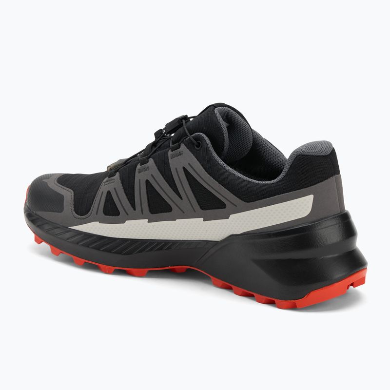 Scarpe da corsa uomo Salomon Speedcross Peak GTX black/castlerock/cherry tomato 3