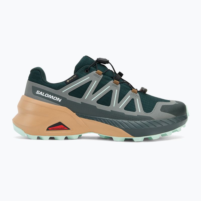 Scarpe da corsa da donna Salomon Speedcross Peak GTX scarab/soft clay/bay 2