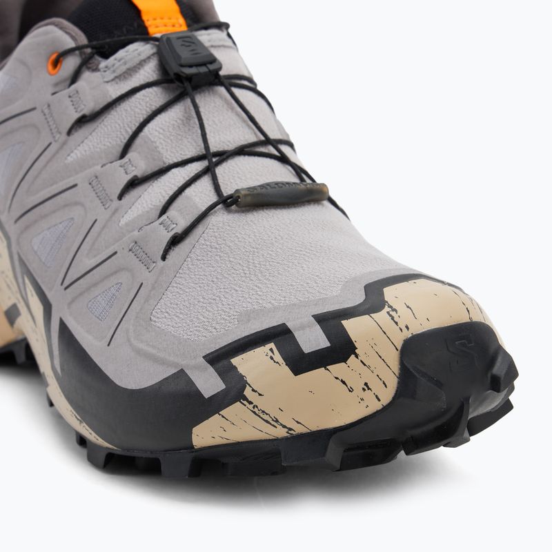 Scarpe da corsa da uomo Salomon Speedcross 6 GTX gull/white pepper/black 7