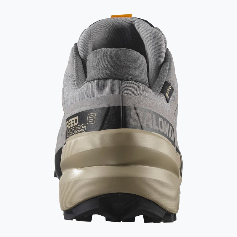 Scarpe da corsa da uomo Salomon Speedcross 6 GTX gull/white pepper/black 4