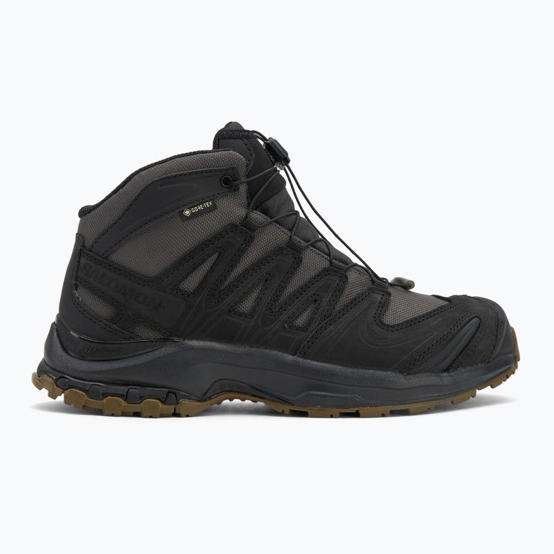 Scarpe da trekking da uomo Salomon XA Tracker GTX nero/asfalto/marrone coyote 2