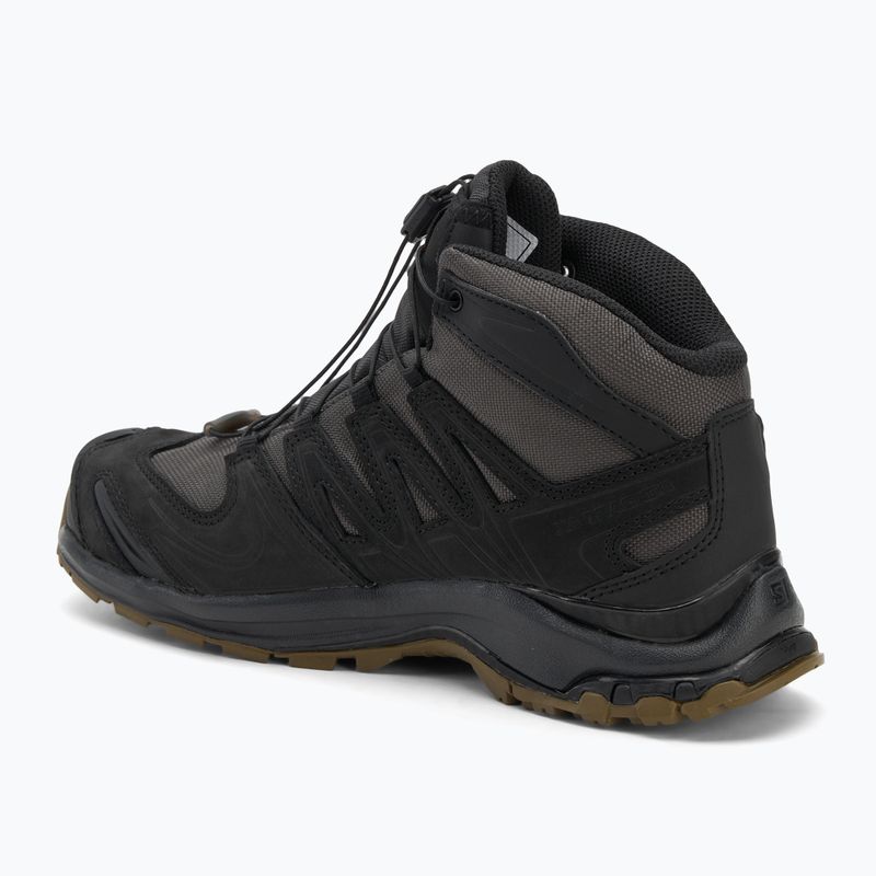 Scarpe da trekking da uomo Salomon XA Tracker GTX nero/asfalto/marrone coyote 3