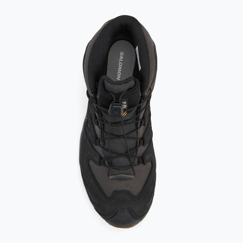Scarpe da trekking da uomo Salomon XA Tracker GTX nero/asfalto/marrone coyote 5