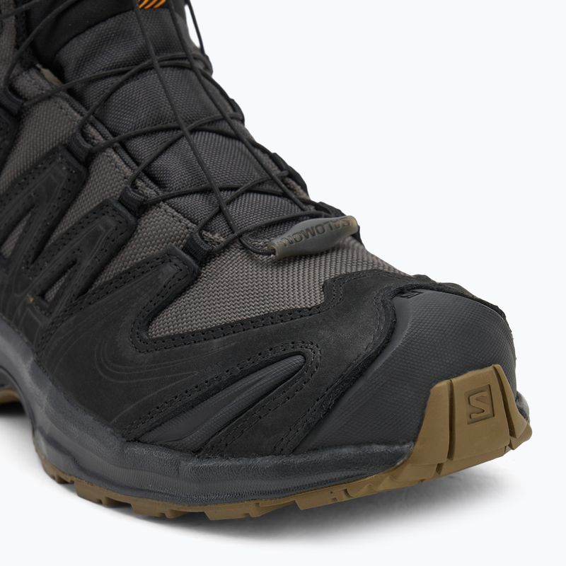 Scarpe da trekking da uomo Salomon XA Tracker GTX nero/asfalto/marrone coyote 7