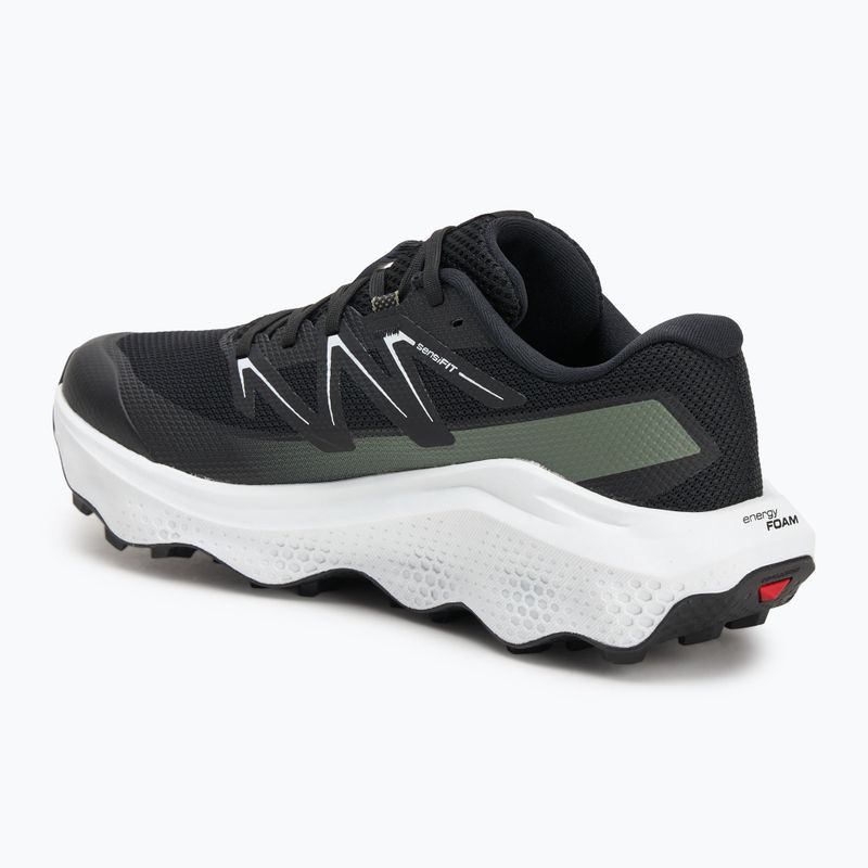 Scarpe da corsa da uomo Salomon Ultra Flow 2 nero/bianco/verde agave 3