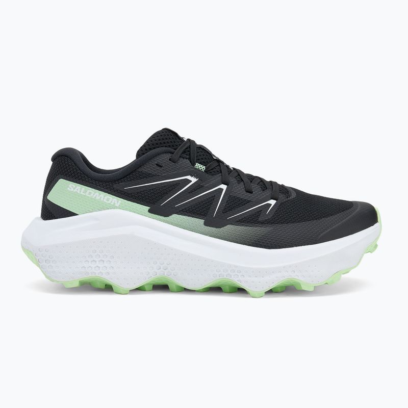 Scarpe da corsa da uomo Salomon Ultra Flow 2 nero/bianco/verde patina 2