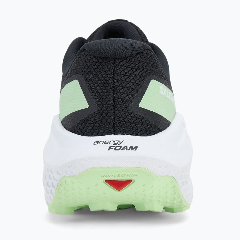 Scarpe da corsa da uomo Salomon Ultra Flow 2 nero/bianco/verde patina 6