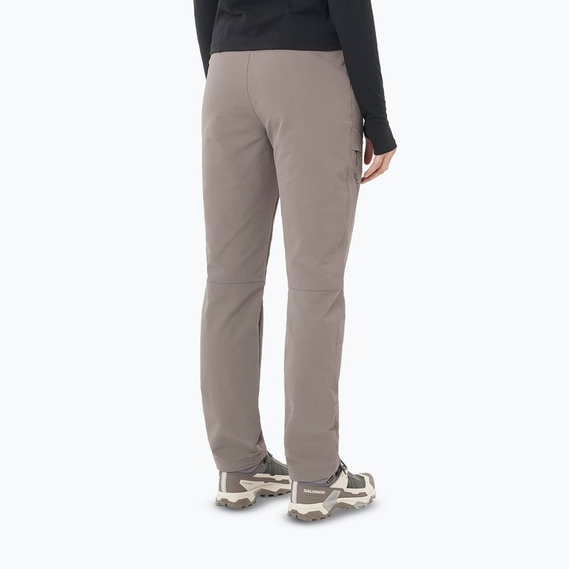 Pantaloni da trekking da donna Salomon Wayfarer Warm iron 2