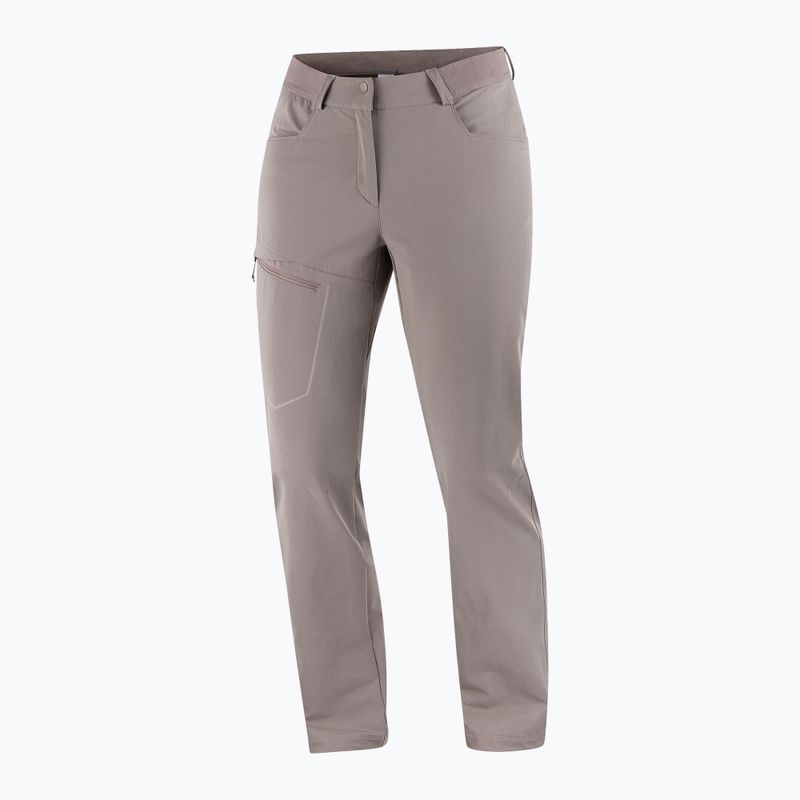 Pantaloni da trekking da donna Salomon Wayfarer Warm iron 4