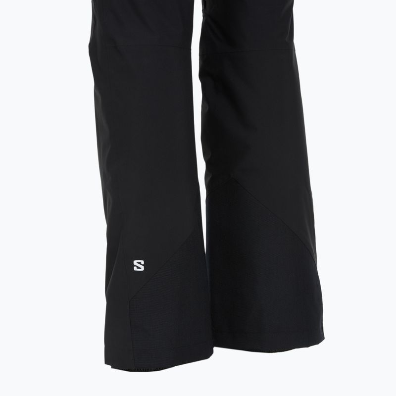 Pantaloni da sci da donna Salomon Brilliant deep black 4