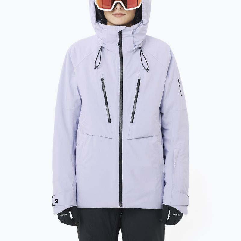 Giacca da sci donna Salomon Brilliant 2.0 cosmic sky