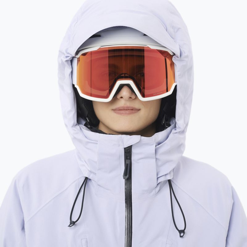 Giacca da sci donna Salomon Brilliant 2.0 cosmic sky 3