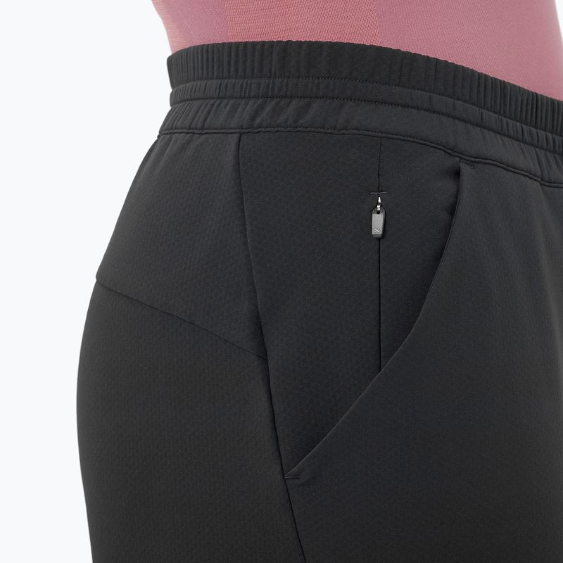 Pantaloni da running da donna Salomon Shakeout Hexaflow Pants deep black 6