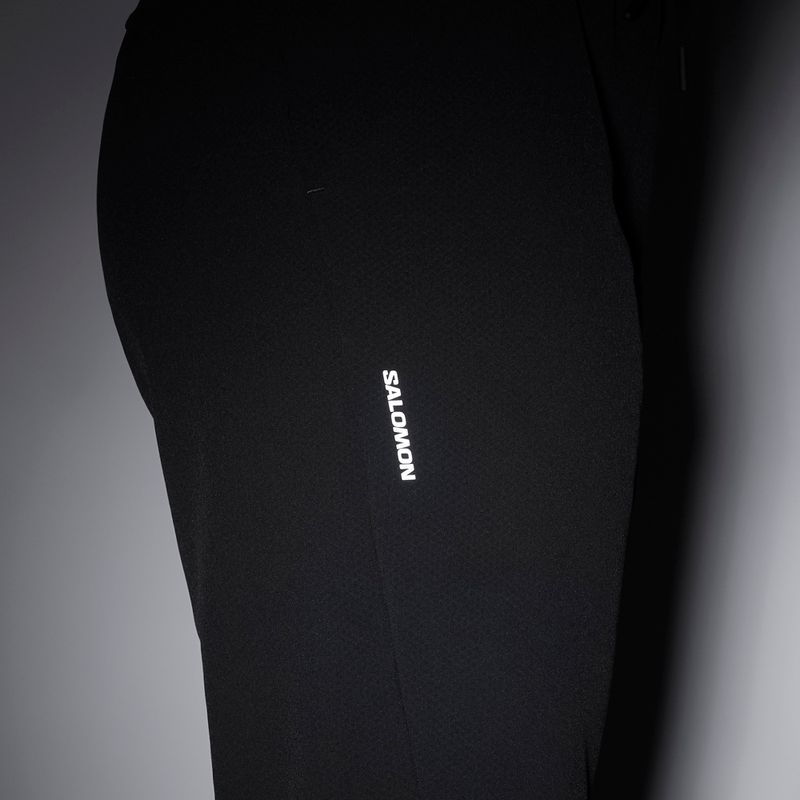 Pantaloni da running da donna Salomon Shakeout Hexaflow Pants deep black 7