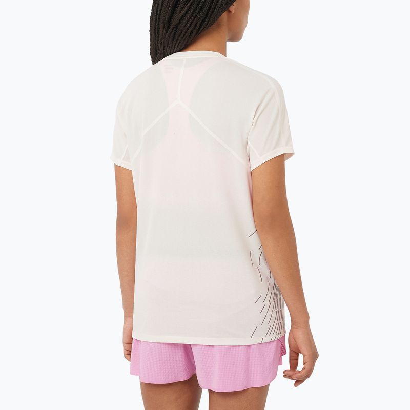 Maglietta da corsa da donna Salomon Sense Aero SS Tee GFX whisper white 3