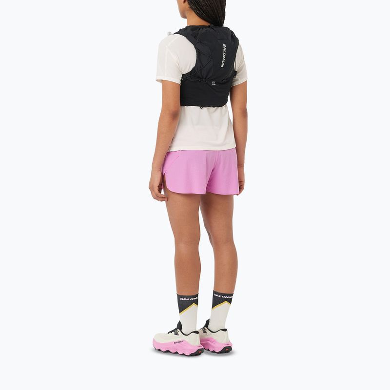 Maglietta da corsa da donna Salomon Sense Aero SS Tee GFX whisper white 4