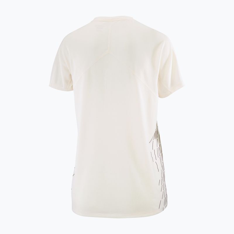 Maglietta da corsa da donna Salomon Sense Aero SS Tee GFX whisper white 6