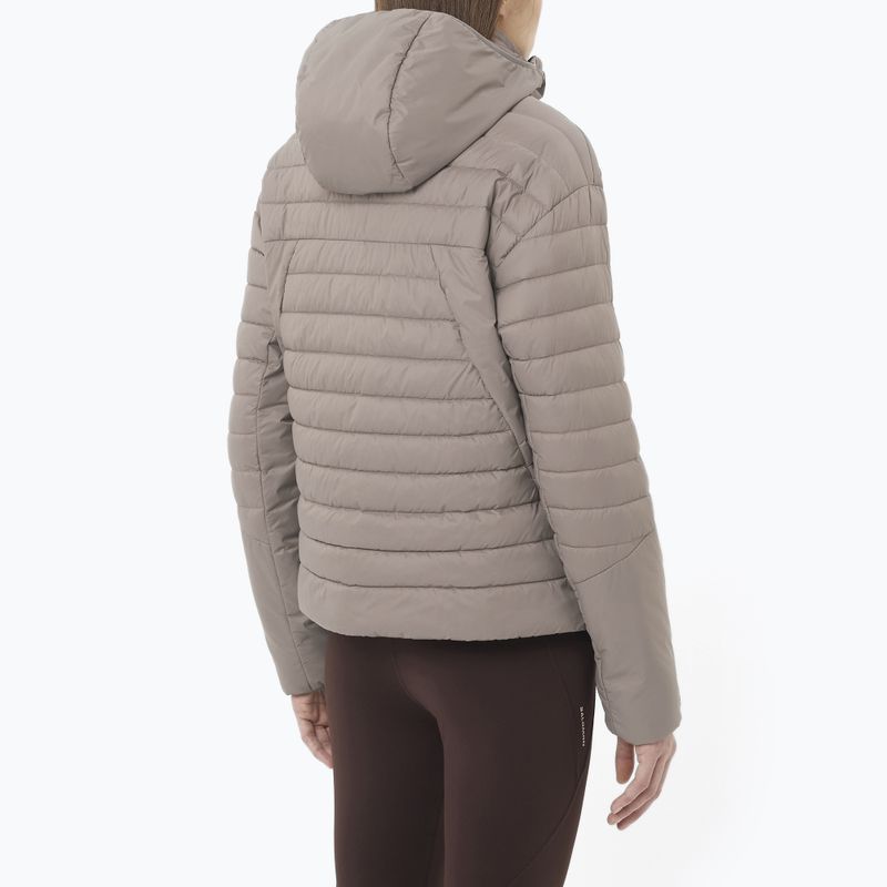 Salomon Reflex Hoodie, giacca antivento da donna, ferro 4