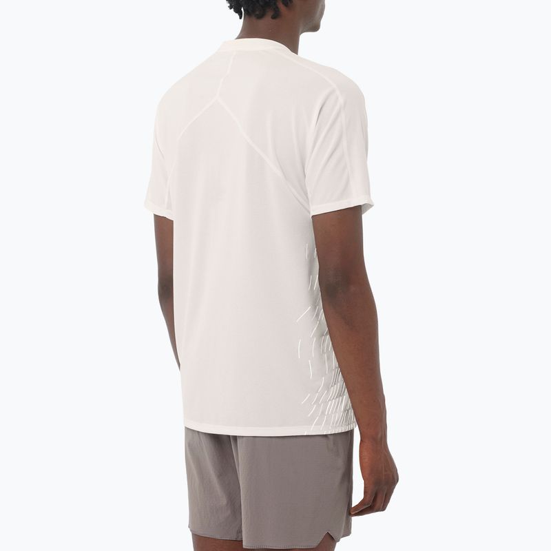 Maglietta da corsa uomo Salomon Sense Aero GFX whisper white 2