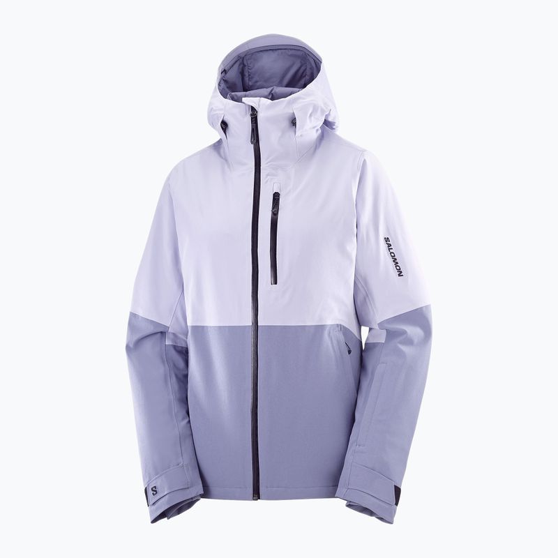 Giacca da sci da donna Salomon Highland cosmic sky/blue granite 7