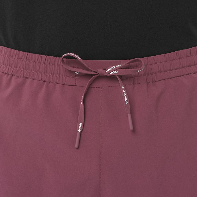 Pantaloncini da corsa uomo Salomon Shakeout C 2IN1 7" nocturne 3