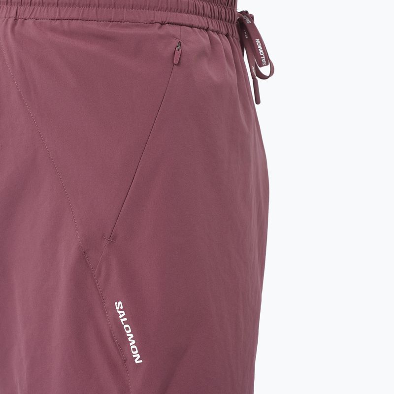 Pantaloncini da corsa uomo Salomon Shakeout C 2IN1 7" nocturne 4