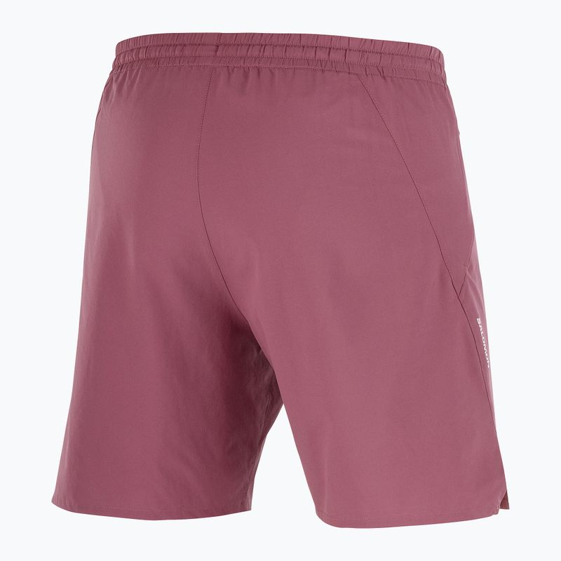 Pantaloncini da corsa uomo Salomon Shakeout C 2IN1 7" nocturne 6