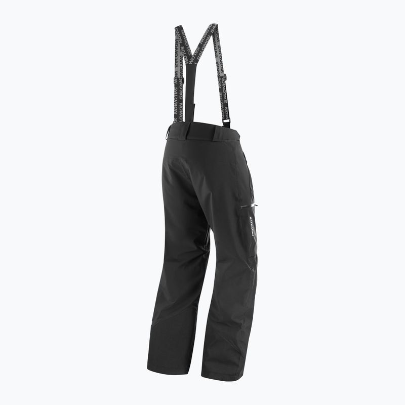 Pantaloni da sci da uomo Salomon Brilliant deep black 7