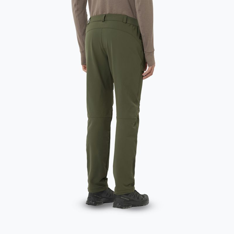 Pantaloni da trekking da uomo Salomon Wayfarer Warm grape leaf 2
