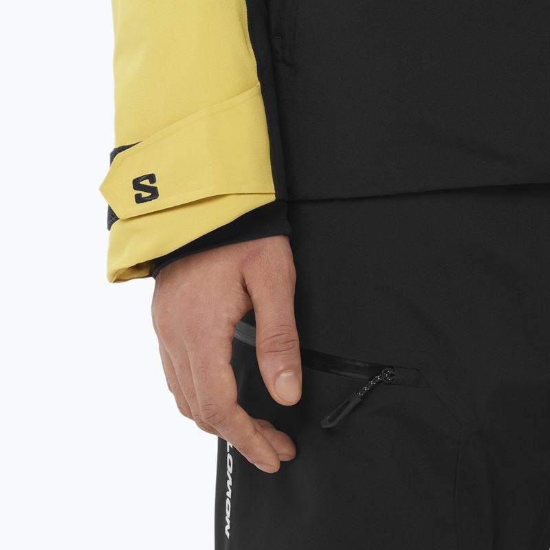 Giacca da sci uomo Salomon Brilliant 2.0 cress green/deep black 6