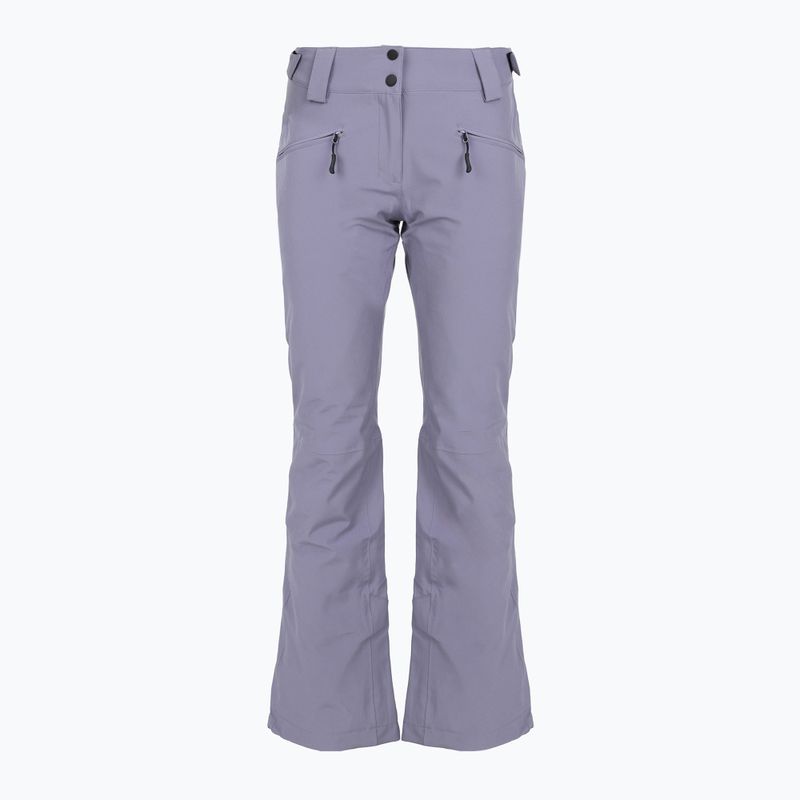 Pantaloni da sci da donna Salomon Edge blue granite 3