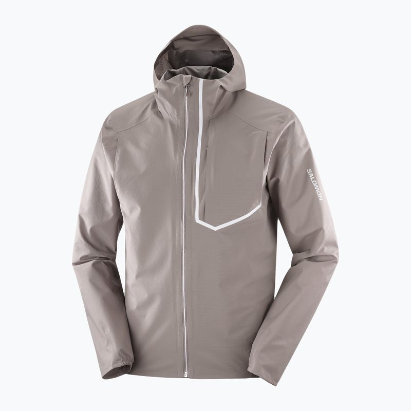 Giacca da corsa Salomon Bonatti Trail iron da uomo