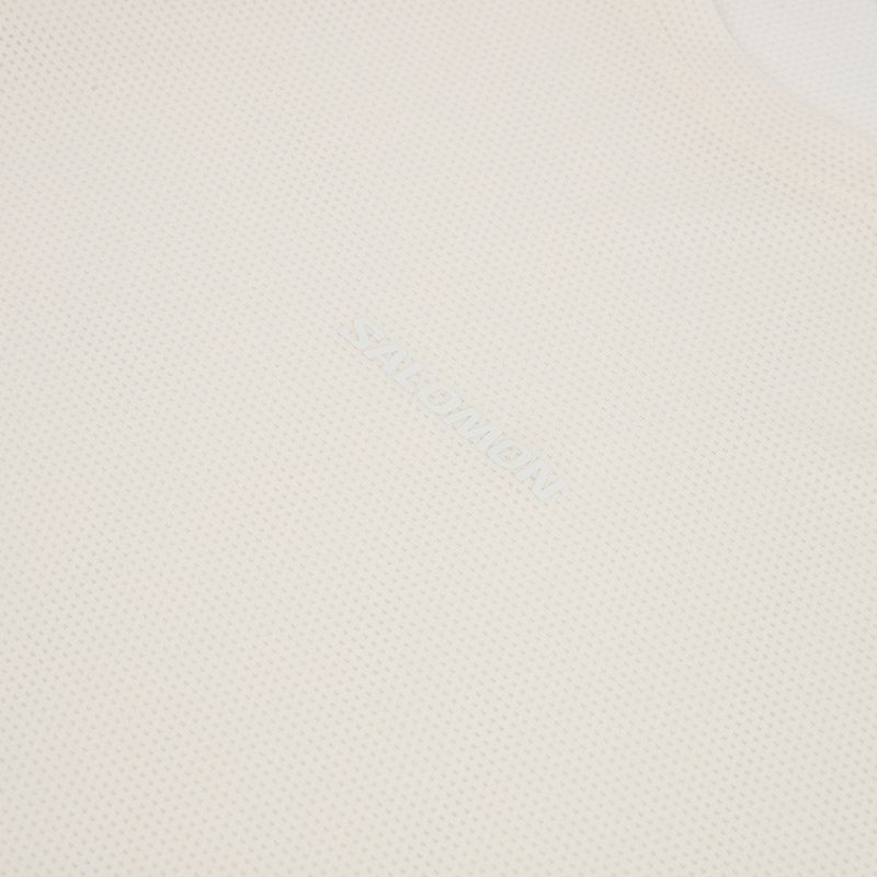 Maglia a maniche lunghe da running da uomo Salomon Shakeout Core whisper white 3