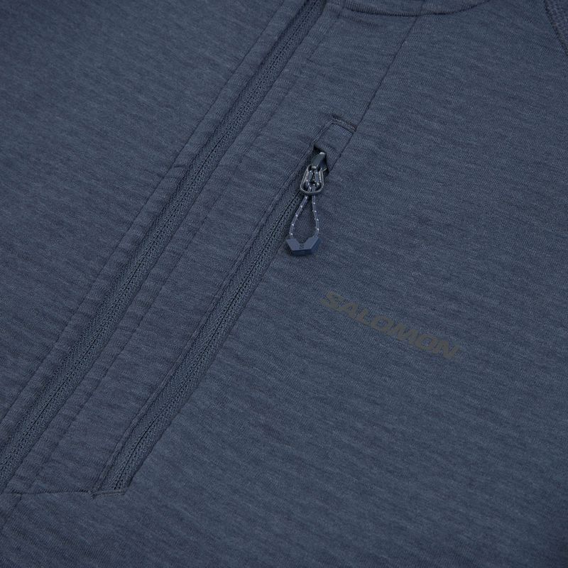 Felpa in pile da donna Salomon Lightwarm Full Zip blue nights 7
