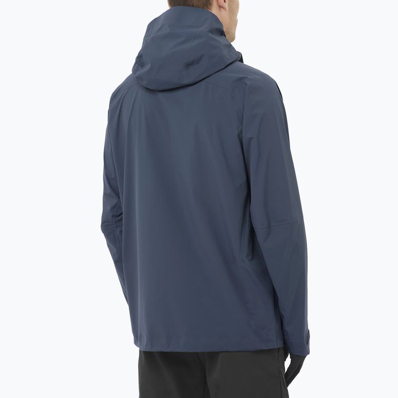 Giacca softshell da uomo Salomon Outherpath Pro 2.5 l blue nights 2