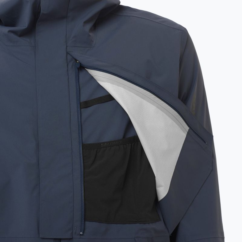 Giacca softshell da uomo Salomon Outherpath Pro 2.5 l blue nights 5