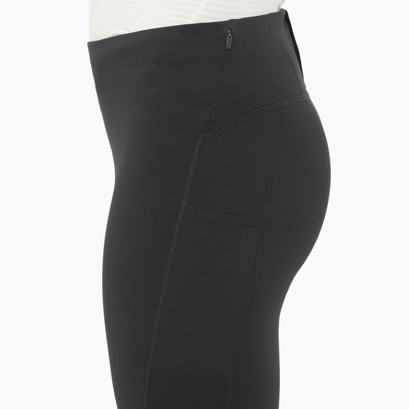 Leggings da corsa donna Salomon Shakeout Core Warm nero profondo 4