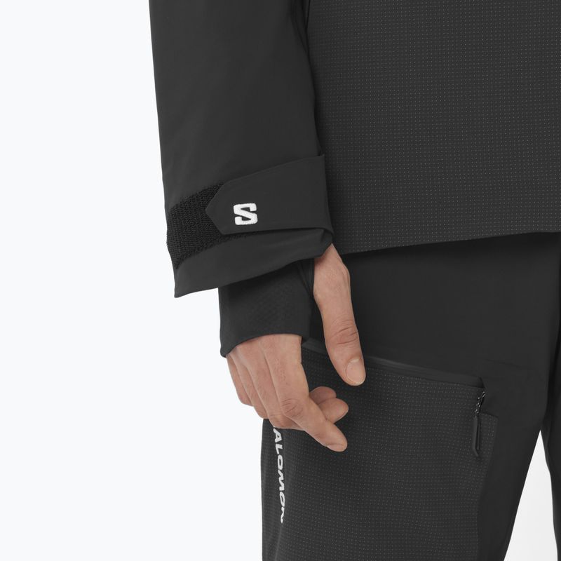 Giacca da sci uomo Salomon Spectral deep black 5