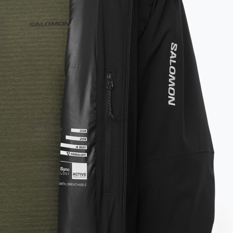 Giacca da sci uomo Salomon Spectral deep black 7