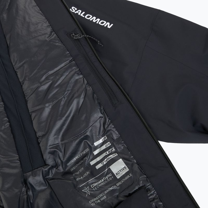 Giacca da sci uomo Salomon Spectral deep black 13