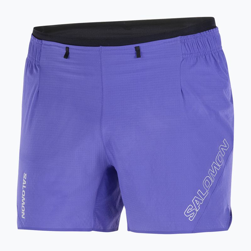 Pantaloncini da corsa uomo Salomon Sense Aero 5" liberty
