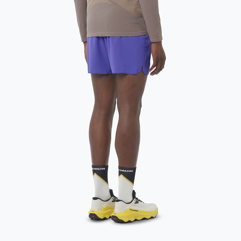 Pantaloncini da corsa uomo Salomon Sense Aero 5" liberty 4