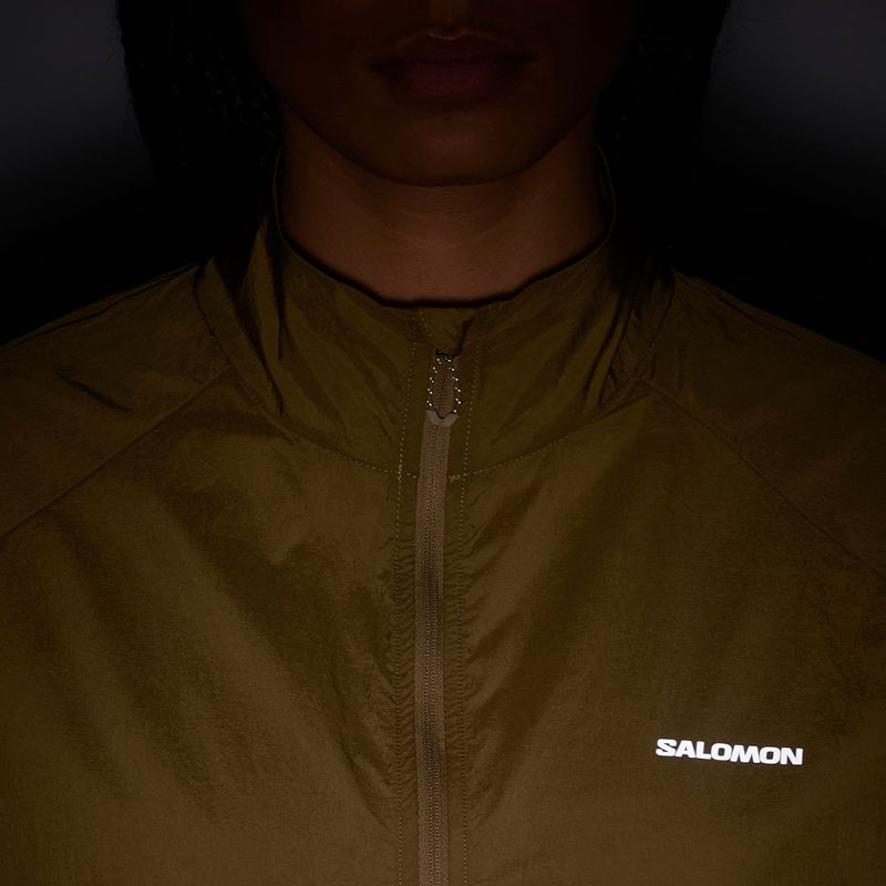 Giacca da corsa donna Salomon Shakeout Fly brilliant olive 6
