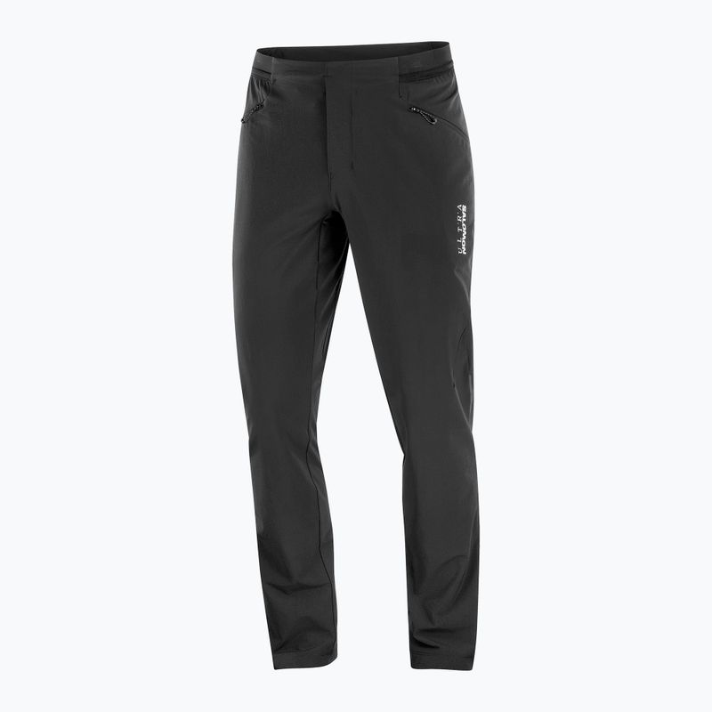 Pantaloni da corsa da uomo Salomon Ultra deep black 5