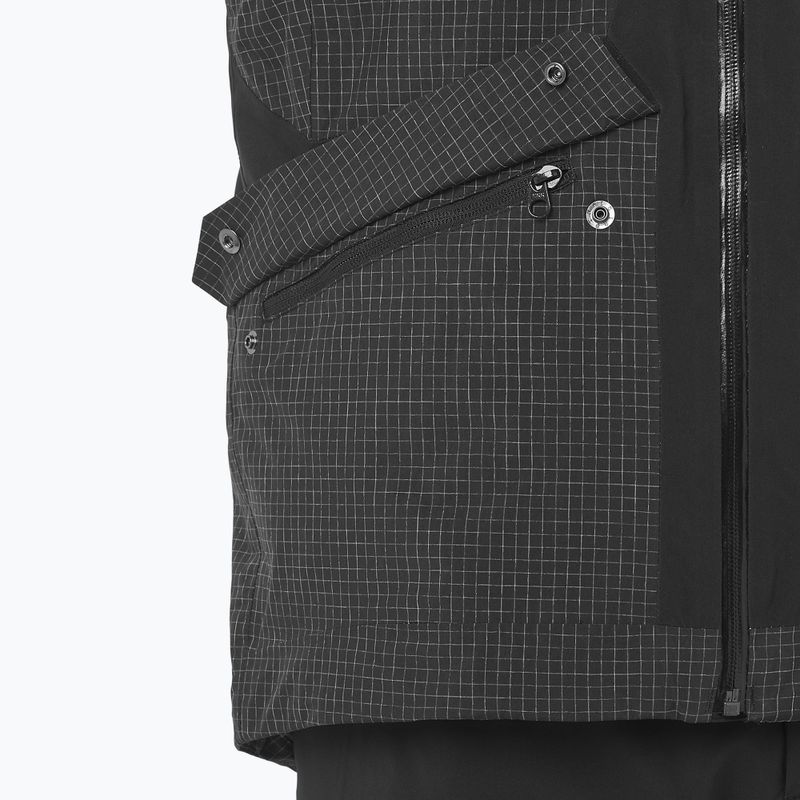 Giacca da sci da uomo Salomon Spark deep black 5