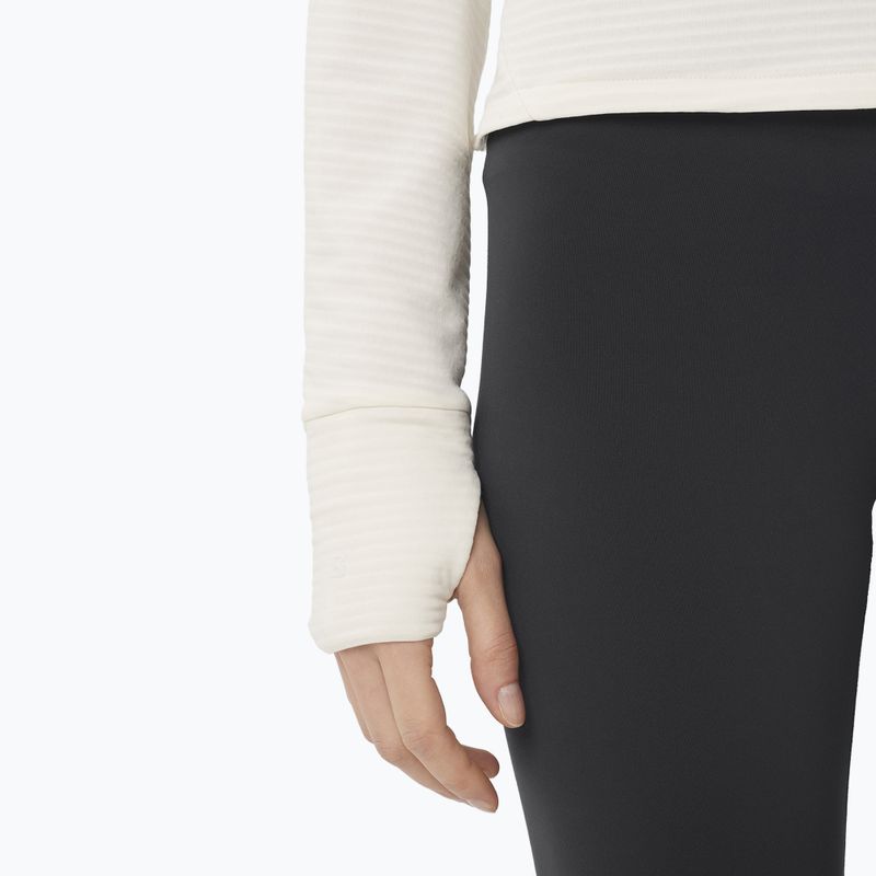 Felpa in pile da donna Salomon Essential Lightwarm whisper white 4