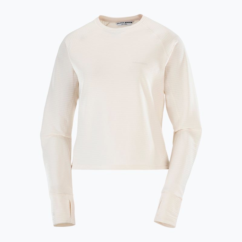 Felpa in pile da donna Salomon Essential Lightwarm whisper white 6