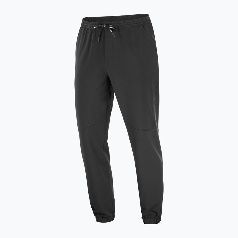 Pantaloni da corsa Salomon Shakeout Hexaflow nero profondo da uomo 5