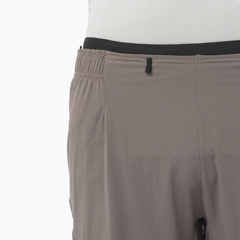 Pantaloncini da corsa uomo Salomon Sense Aero 7" iron 3
