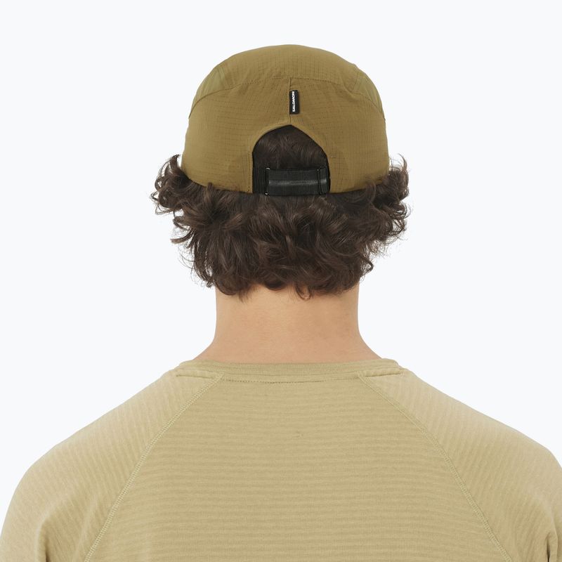 Cappellino con visiera Salomon Sense Aero brilliant olive 4